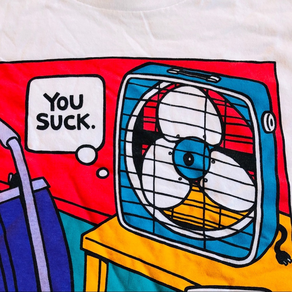 Halloween Costume: “T-Shirt, Fan & Vacuum,” XL - Picture 2 of 15